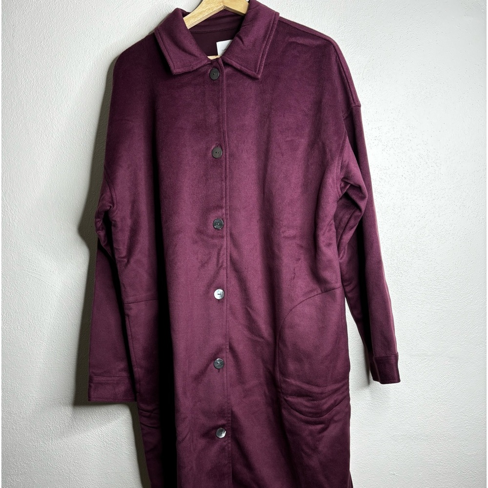 J. Jill Deep Purple Coat